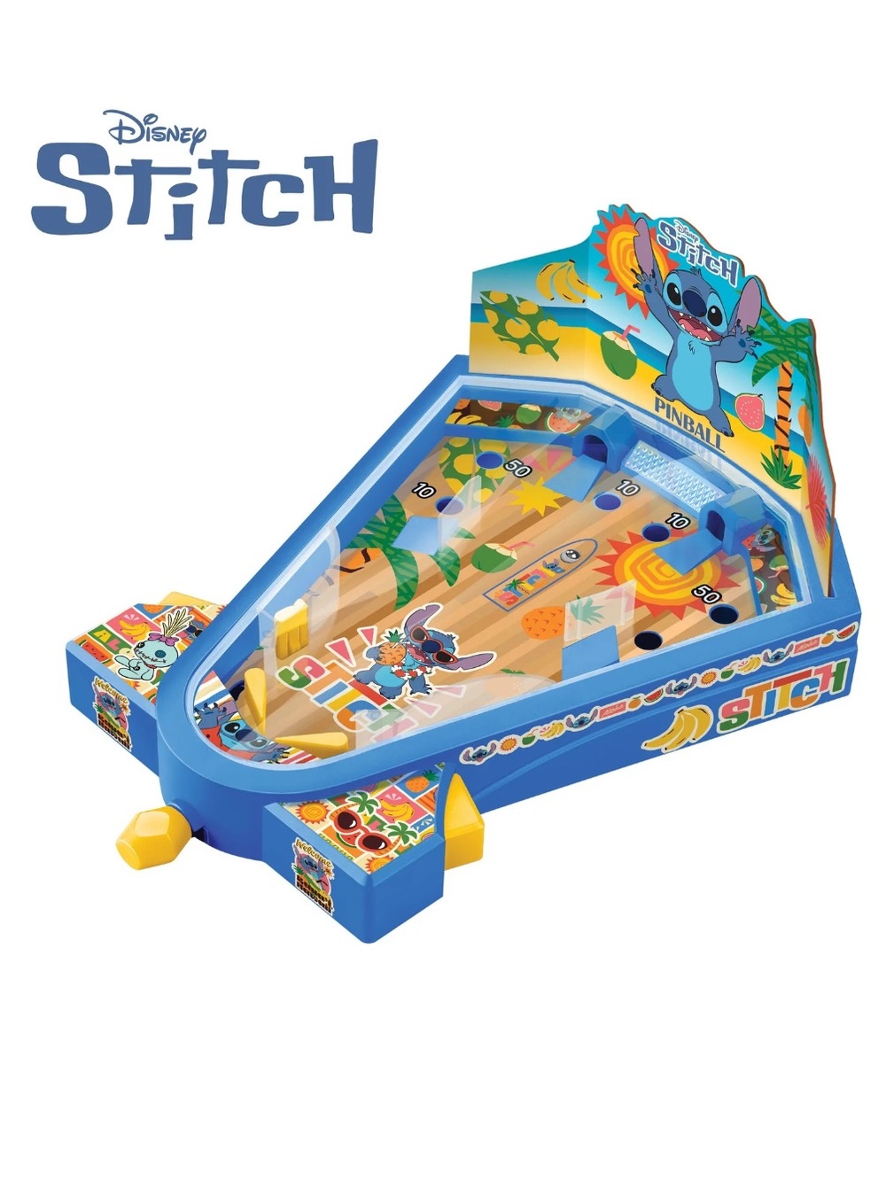 Disney Lilo & Stitch Mini Tabletop Pinball Game